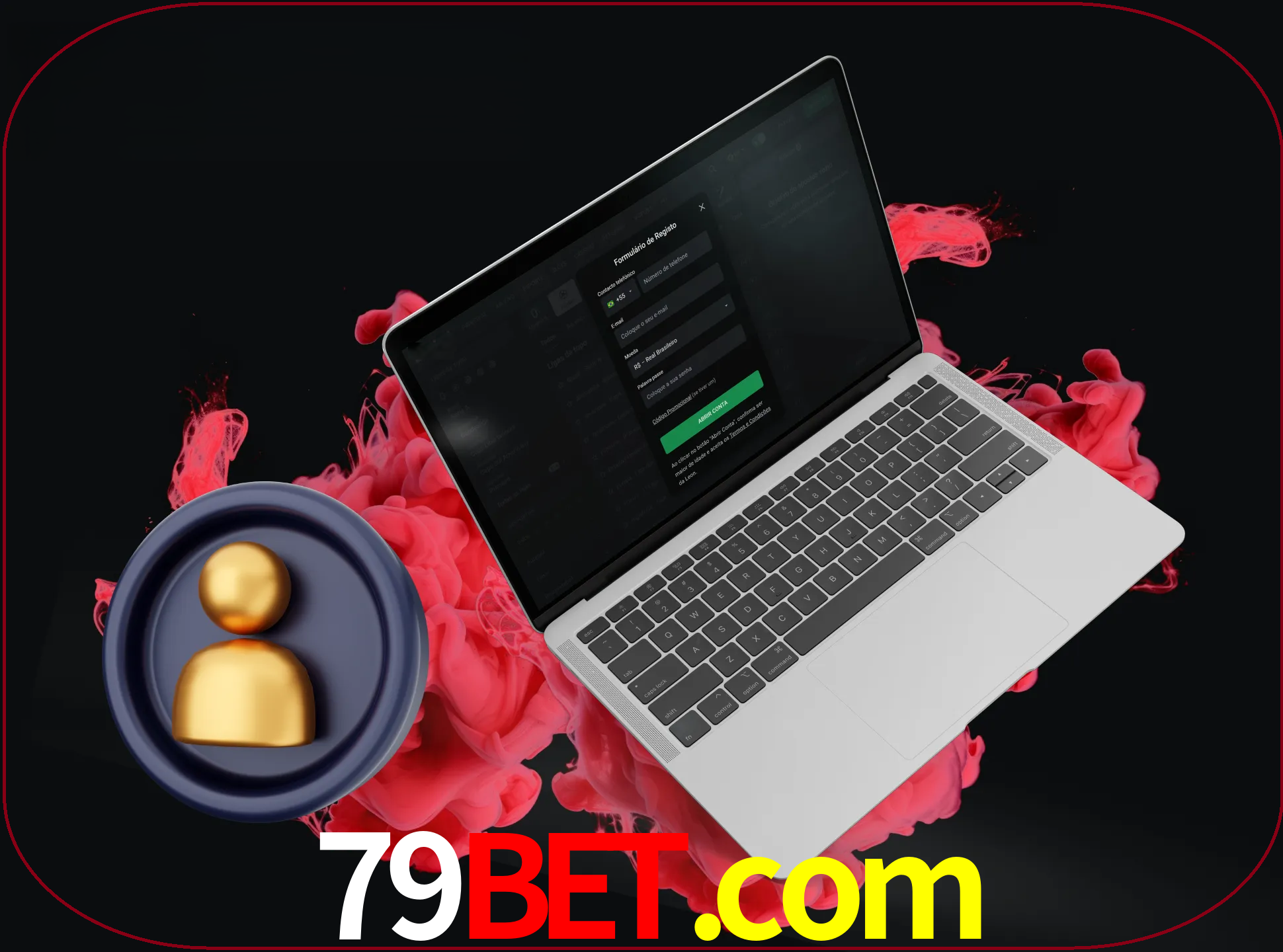 No cabeçalho do site 79bet, clique no botão que o levará a um formulário especial onde terá de introduzir as suas informações actuais.